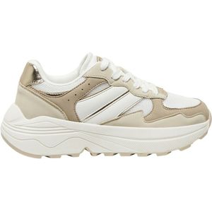 ONLY Chunky Sneakers Wit/Beige