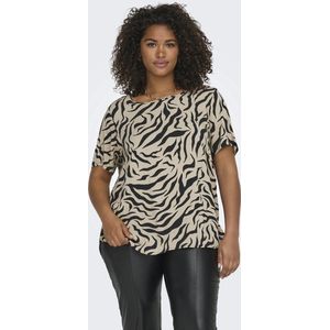 ONLY CARMAKOMA - CARNOVA LIFE SS TOP - Dames - T-shirts