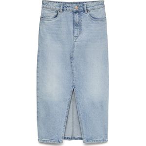 Vero Moda Rok Vmveri Hr Calf Denim Skirt Ga Mix N 10295731 Light Blue Denim Dames