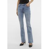 Vmflash - Flared Fit Jeans - Stonewash - Mid Rise