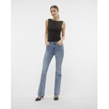Vmflash - Flared Fit Jeans - Stonewash - Mid Rise