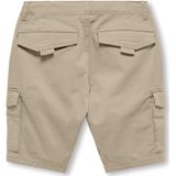 KIDS ONLY Jongens Kobmaxwell Cargo Short PNT Noos Cargoshorts, White Pepper, 128