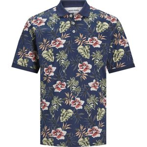 Jack & Jones - 12250735 - Poloshirt - Blauw - Katoen