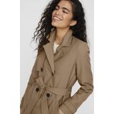 Vero Moda Jas Vmceleste 3/4 Trenchcoat Noos 10239411 Tigers Eye Dames