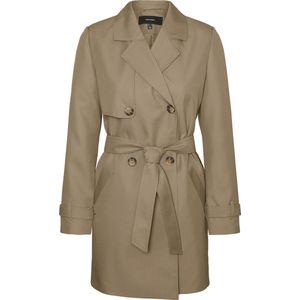 Vero Moda Jas Vmceleste 3/4 Trenchcoat Noos 10239411 Tigers Eye Dames