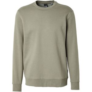 Sweater - Effen - Sweatstof - Ronde Hals - Lange Mouw