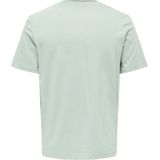 T-shirt - Katoen - Regular Fit - Korte Mouwen - O-hals - Borstzak met Ritssluiting