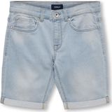 ONLY KOBPLY SHORTS JOG PIM3199 NOOS Jongens Jeans - Light Blue Denim
