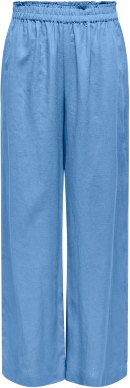 Onlbruxelles - Straight Fit Broeken - Zwart - Katoen - High Waist