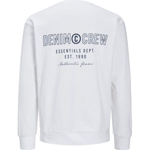 Jack & Jones Jack& Jones Jjcrow Sweat Crew Neck White WIT