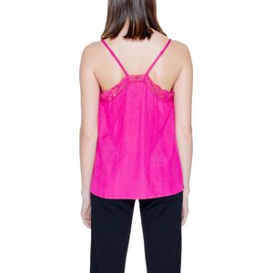 Vila - Tanktop - Roze - Viscose - Mouwloos - Ronde Halslijn