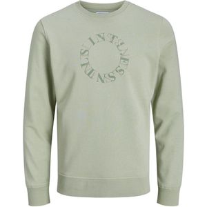 Jack & Jones Jack& Jones Jjlee Sweat Crew Neck Desert Sage GROEN