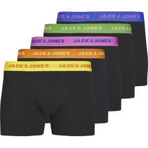 Jack & Jones - JACLEO - Boxershorts - Zwart - 5 Stuks - Katoen/Elastaan