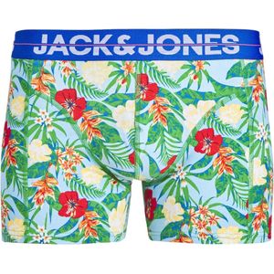 JACK & JONES Jacpineapple trunks (3-pack), heren boxers normale lengte, blauw, roze en wit