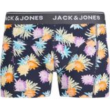JACK & JONES JUNIOR Boxershort JACREECE FLOWER - set van 3 Blauw