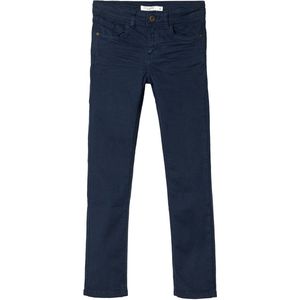 NAME IT KIDS Slim Fit Broek NKMTHEO Donkerblauw