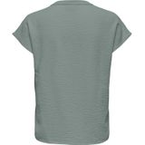 JDY - Blouseshirt - Effen - Gerecycled Materiaal - Kwartmouw - Tuniek Kraag