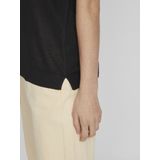 VILA - Korte Trui - Zwart - Fijn Tricot - Recycled Polyester