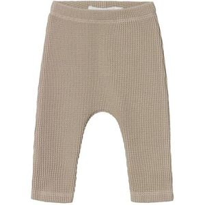 NAME IT BABY Skinny Broek NBNWAFFE van Biologisch Katoen Beige