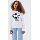 Sweatshirt - Zwart - Geborstelde Sweatstof - Regular Fit