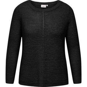 ONLY CARMAKOMA - Trui - Zwart - Ronde Hals - Grote Maten