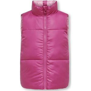 Kids Only - Gewatteerd Vest - Omkeerbaar - Raspberr
