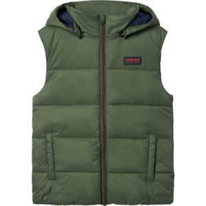 NAME IT Nkmmonay Vest Pb gewatteerd vest voor jongens, Groen