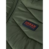 NAME IT Jongens NKMMONEY Jacket PB gewatteerde jas, groen, 122, groen, 122 cm