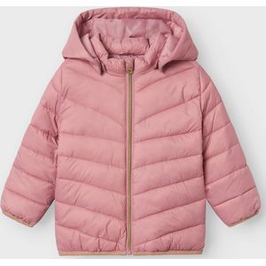 NAME IT Meisjes NMFMONEY Jacket PB gewatteerde jas, roze, 98, roze, 98 cm