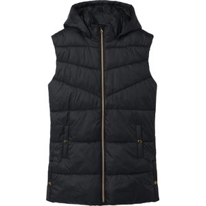 NAME IT - Gilet - Zwart - 100% Nylon - Afneembare Capuchon