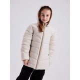 Name it - NKFMONAY - Gewatteerde Jas - Beige - 100% Nylon - Medium Isolatie