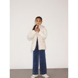 Name it - NKFMONAY - Gewatteerde Jas - Beige - 100% Nylon - Medium Isolatie