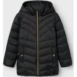 Name it - NKFMONAY - Gewatteerde Jas - Zwart