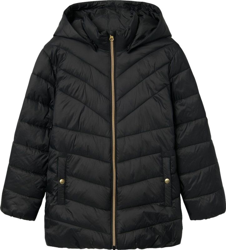 Name it - NKFMONAY - Gewatteerde Jas - Zwart