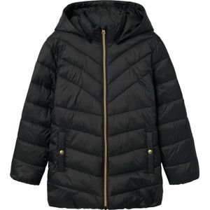 Name it Gewatteerde jas basic Zwart - NKFMONAY