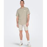 ONLY & SONS Shorts »ONSPLY ECRU 9296 AZG DNM SHORTS«