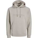 JACK & JONES - Star Hoodie - Heren Hoodie - Blauw - Katoen
