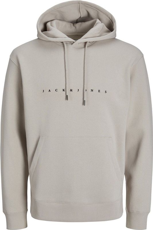 JACK & JONES - Star Hoodie - Heren Hoodie - Blauw - Katoen