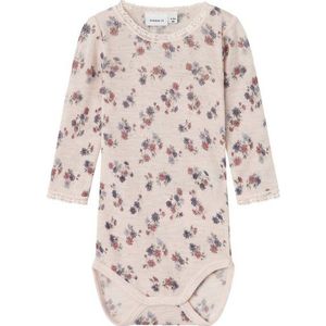 Name It Wang Wool Needle Body à manches longues pour bébé 2 mois, Rose, 56