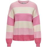 Only Onlatia Stripe Pullover Knt Noos Dames Gebreide Truien