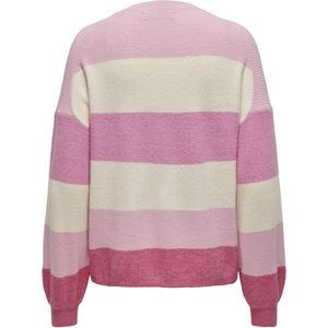 Only Onlatia Stripe Pullover Knt Noos Dames Gebreide Truien