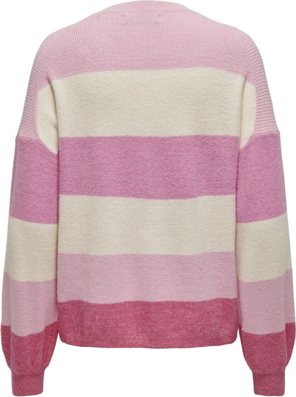 Only Onlatia Stripe Pullover Knt Noos Dames Gebreide Truien