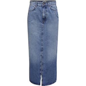 Only - Cilla - Spijkerrok - Blauw - Denim