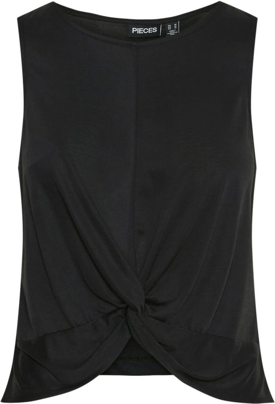 Pieces - Top - Zwart - Viscose Lenzing Ecovero/Polyester