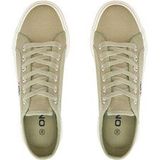 ONLY - Nicola - Lage Sneakers - Kaki - Katoen