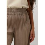 Y.a.s - Dames Broek - Bruin - Wijde Pijpen - Hoge Taille