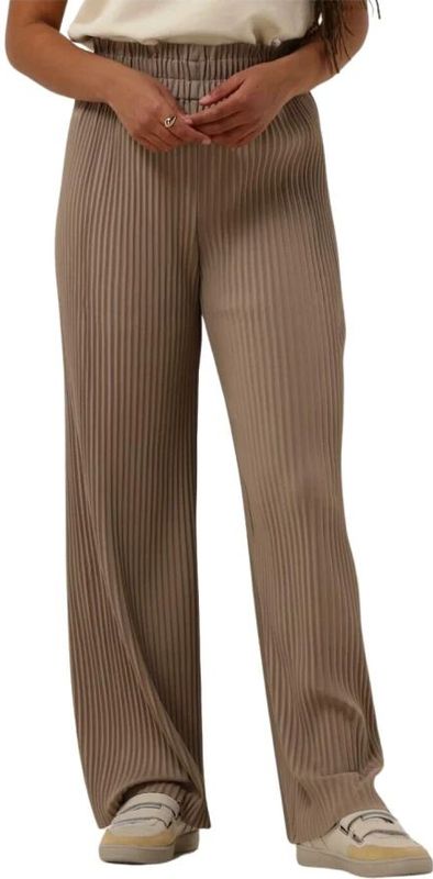 Y.a.s - Dames Broek - Bruin - Wijde Pijpen - Hoge Taille