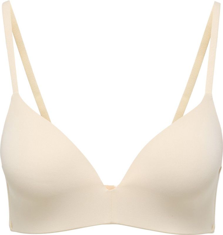 T-shirt BH - Peach Taffy - 75% Nylon, 25% Elastaan - Licht Gewatteerd, Zonder Beugels