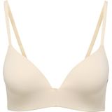 T-shirt BH - Peach Taffy - 75% Nylon, 25% Elastaan - Licht Gewatteerd, Zonder Beugels