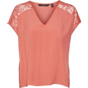 VERO MODA - Top - Groen - Viscose - Lenzing EcoVero